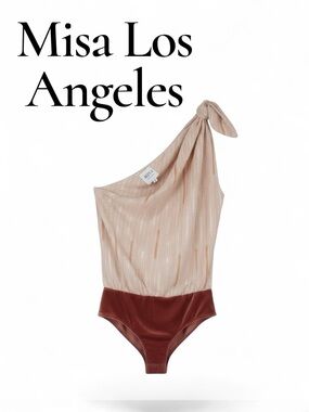 Misa Los Angeles One-Shoulder Bodysuit